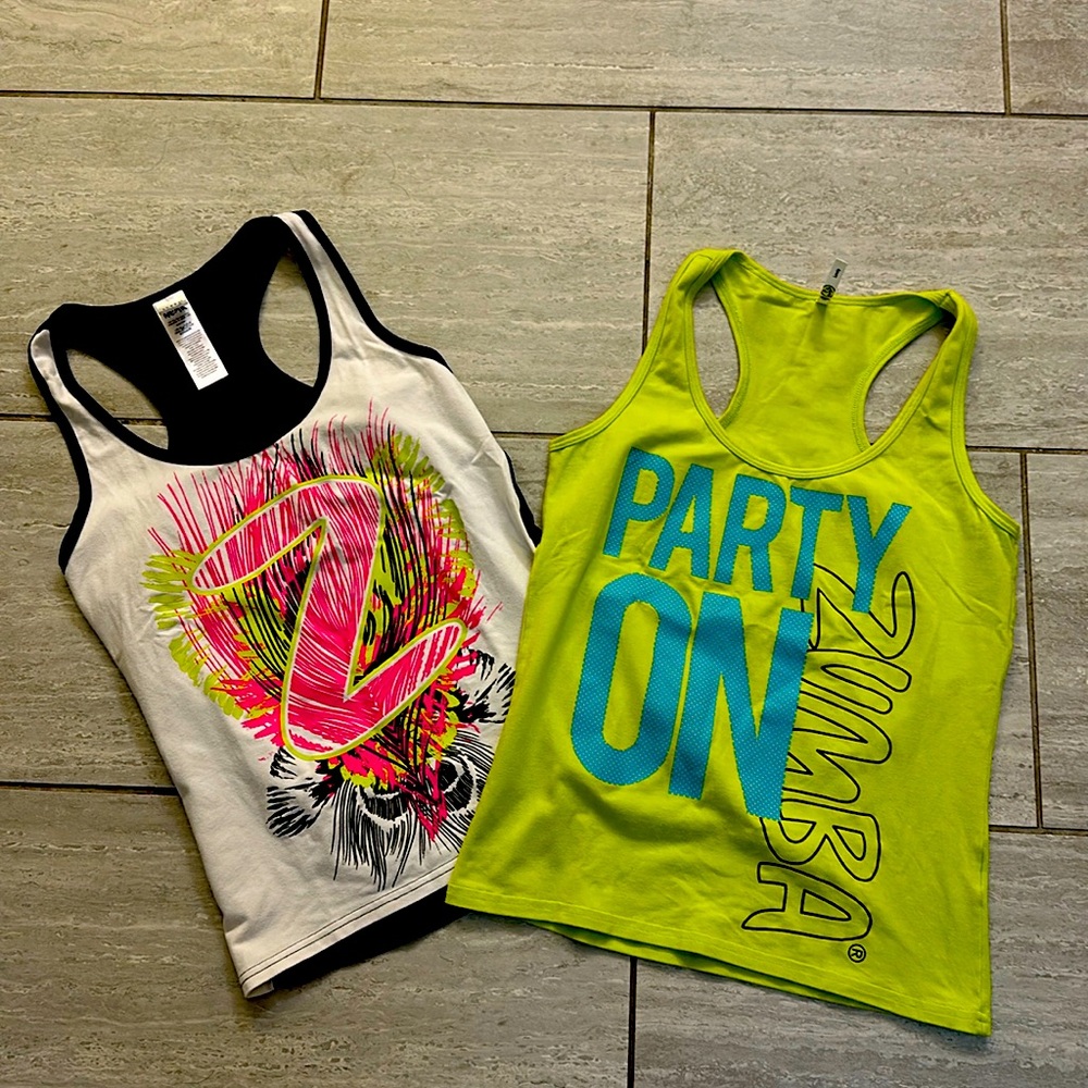 Zumba tank tops - set of 2